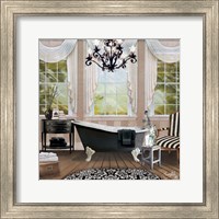 Framed Chandelier Bath I