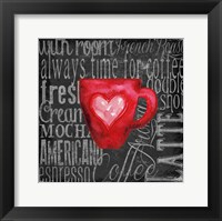 Coffee of the Day V Framed Print