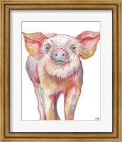 Framed Pig III