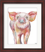 Framed Pig III