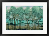 Framed Green Tree Grove