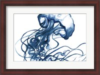 Framed Jellyfish In The Blues