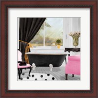 Framed Pop of Pink Bath II