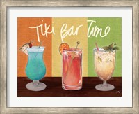 Framed Tiki Bar Time
