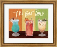 Framed Tiki Bar Time