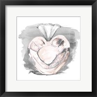 Perfume Bottle with Watercolor I Framed Print