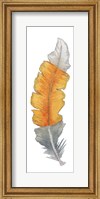Framed Bohem Feather I