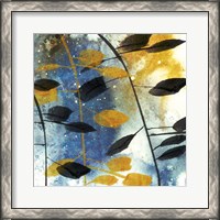 Framed 'Autumn Leaves II' border=
