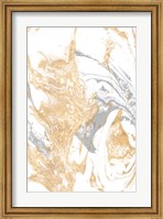 Framed Golden Ice