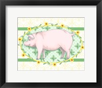 Piggy Wiggy I Framed Print
