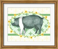 Framed Piggy Wiggy II