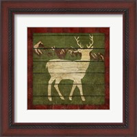 Framed Rustic Nature on Plaid II