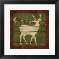 Framed Rustic Nature on Plaid II