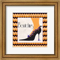 Framed 'Bewitching Shoes I' border=
