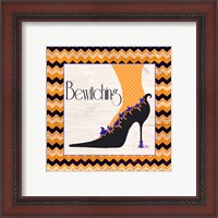 Framed 'Bewitching Shoes I' border=