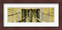 Framed Brooklyn Bridge Type