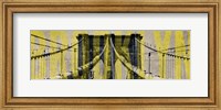 Framed Brooklyn Bridge Type