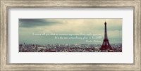 Framed Paris Expression