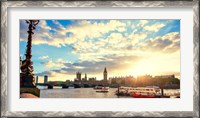 Framed Thames River