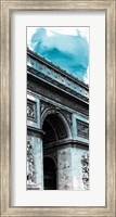 Framed Watercolor France Panel I