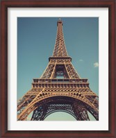 Framed Vintage Eiffel