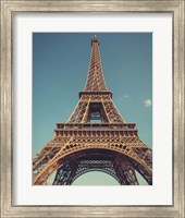 Framed Vintage Eiffel