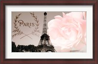 Framed Vintage Paris