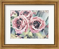 Framed Vintage Roses