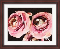 Framed Dark Roses