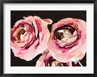 Framed Dark Roses