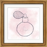Framed 'French Perfume I' border=