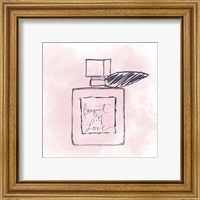 Framed 'French Perfume II' border=