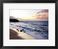 Framed Sunset Beach