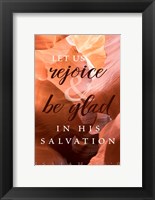 Framed Rejoice in His Salvation