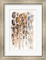 Framed Watercolor Animal Skin I