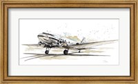 Framed DC3 Airplane