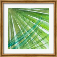 Framed Palm Greens I