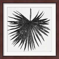 Framed Dark Leaf Palm I