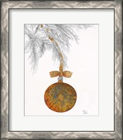 Framed Retro Ornament
