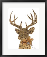 Framed Deer with Dots