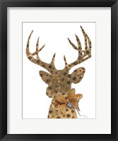 Framed Deer with Dots