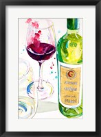 Framed Red and White Wine II