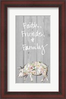 Framed Faith Friends Family