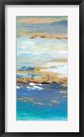 Sea Mystery Panel II Framed Print