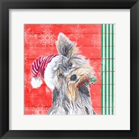 Holiday Puppy III Framed Print