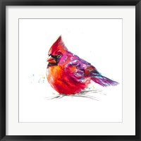 Framed Christmas Cardinal I