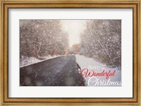 Framed Wonderful Christmas
