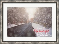 Framed Wonderful Christmas