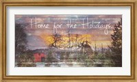 Framed Home for the Holidays
