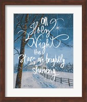 Framed Oh Holy Night